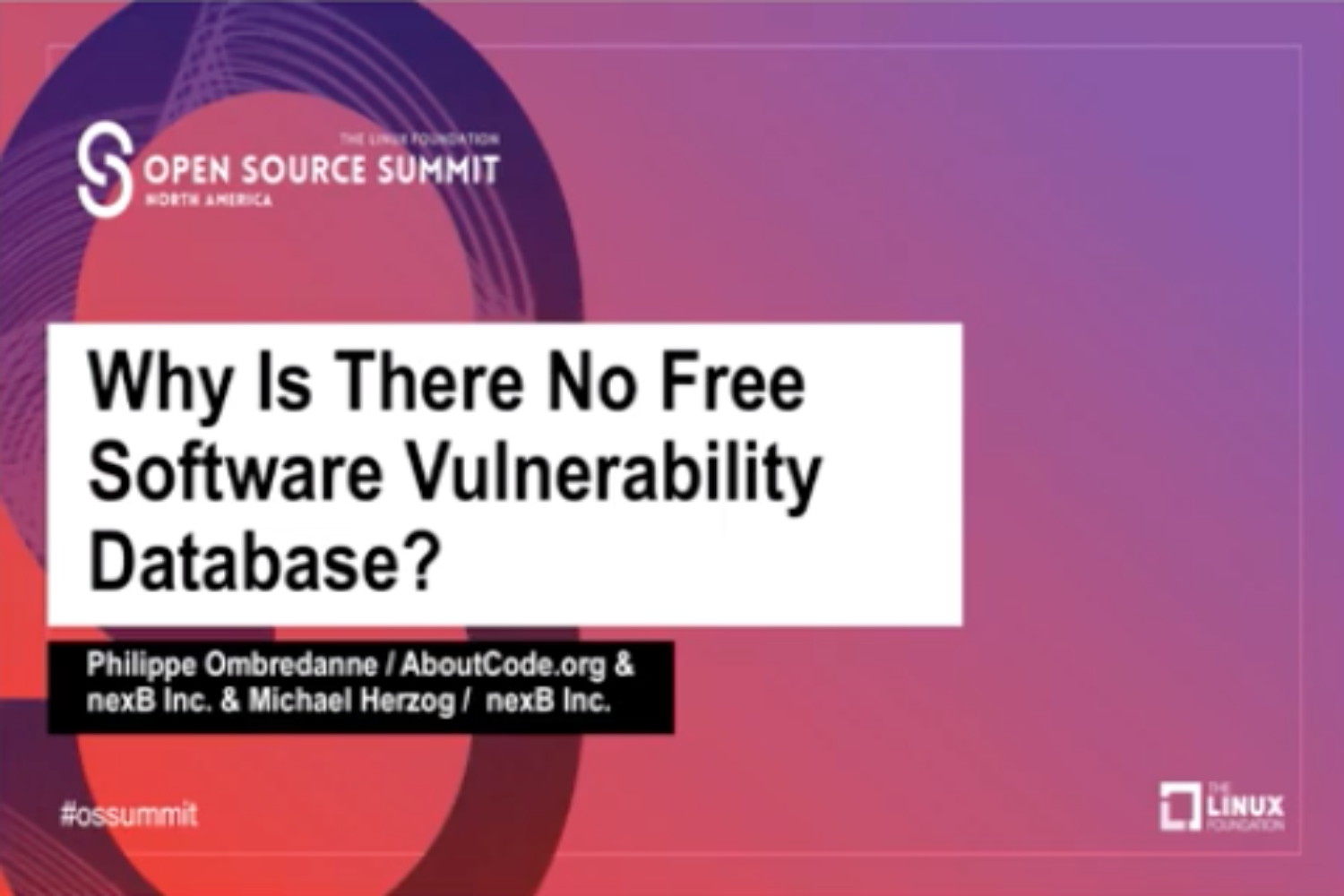 Free software vulnerability database